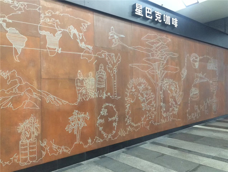 罗湖耐候钢幕墙
